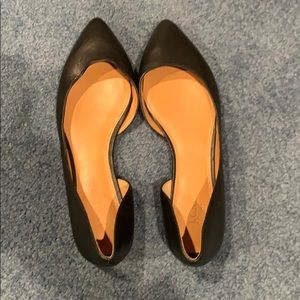 J Crew Black Flats